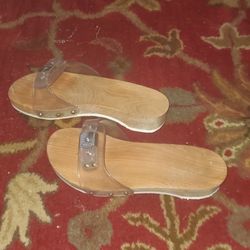 RARE! Clear Dr Scholl's Vintage