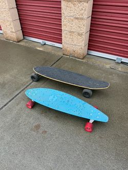 Lot of 2 Longboard Skateboards