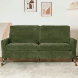 2507g $140 65" Mid Century Modern Small Couches for Small Spaces Love Seat , Sofa Couches for Living Room, Apartment, Bedroom γCloud-Like Comfort, S