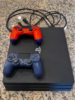 PS4 with 3 controllers