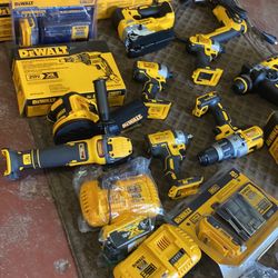New tools, in good condition.  Prices vary, ranging from $120to $520 dollars.  There is a one month guarantee, the money is not returned, only credit 
