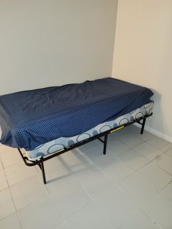 Twin Mattress and Frame