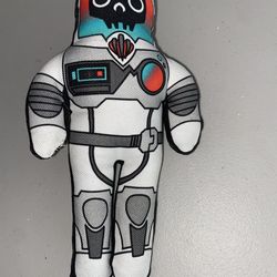 astronaut skull shaped plush doll toy