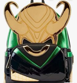 Marvel Loki Helmet  backpack  New