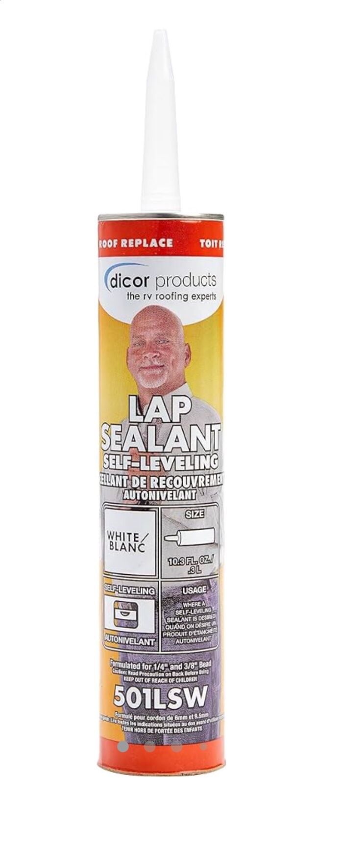 4 Tubes Dicor Self Leveling Sealant