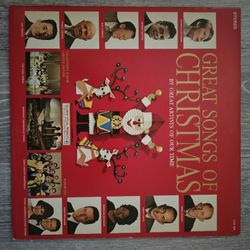 #Vintage  #Xmas Music #Record Album #Great Songs Of Christmas 