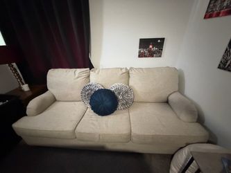 beige couch