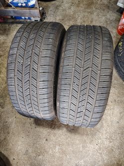 265/50R19 GOODYEAR EAGLE PAIR OF TIRES