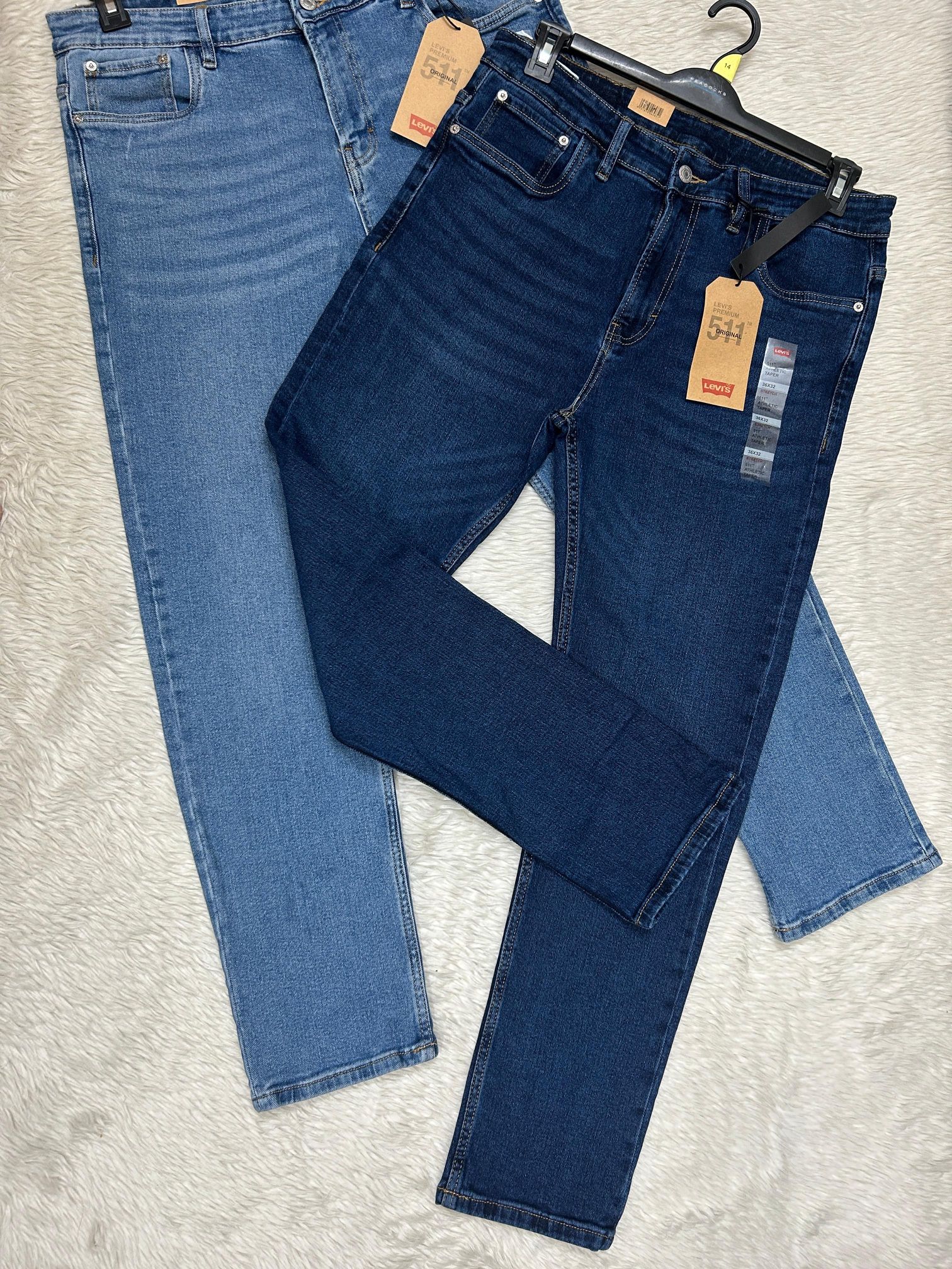 New Original LEVI Jeans- 511,512,513