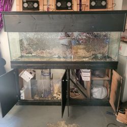 125 Gallon Fish Tank Canopy And Stand.