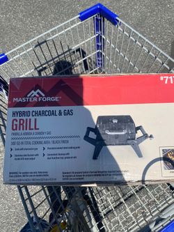 Master Forge gas & charcoal grill
