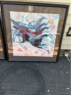 Framed hanging prints