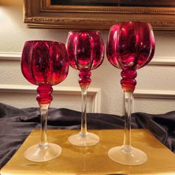 Large Candle Holders Centerpiece