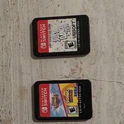 2 Sonic Games In 1 And Just Dance Switch Games