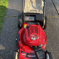 6.5 Hp Toro Self Propelled Mower