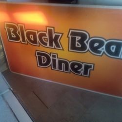 Black Bear Diner Sign 