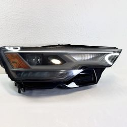 2019-2023 AUDI A6 QUATTRO LED RH PASSENGER SIDE HEADLIGHT OEM