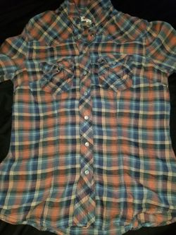 Authentic true religion button up
