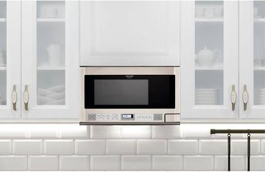 SHARP OVER THE COUNTER BUILT-IN MICROWAVE R-1214