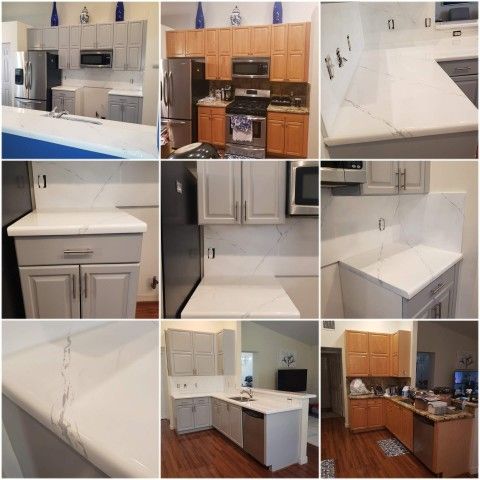 Kitchen Countertops And Cabinets REFINISH