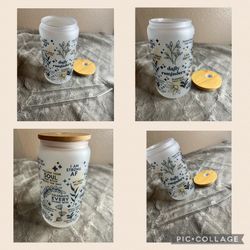 Frosted Glass Cup