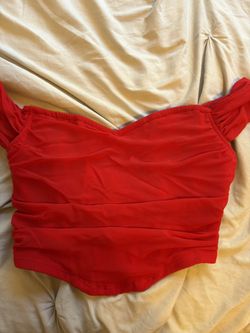 Red Corset Top