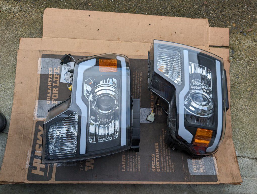 2009-14 Ford F150 Projector Headlights $150 obo