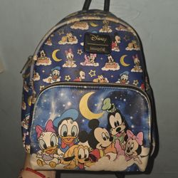 Minnie Mickey Donald Duck Daisy Goofy Backpack