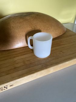 Glasbake Milk glass Mug