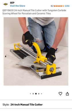 Tile Cutter 24”