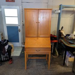 Wood Computer Desk