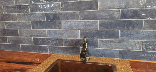 Tile, grout, and edging - 25sq ft