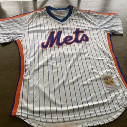 Tom Sever New York Mets Jersey New Adult Large Men HOF Baseball #41 L 