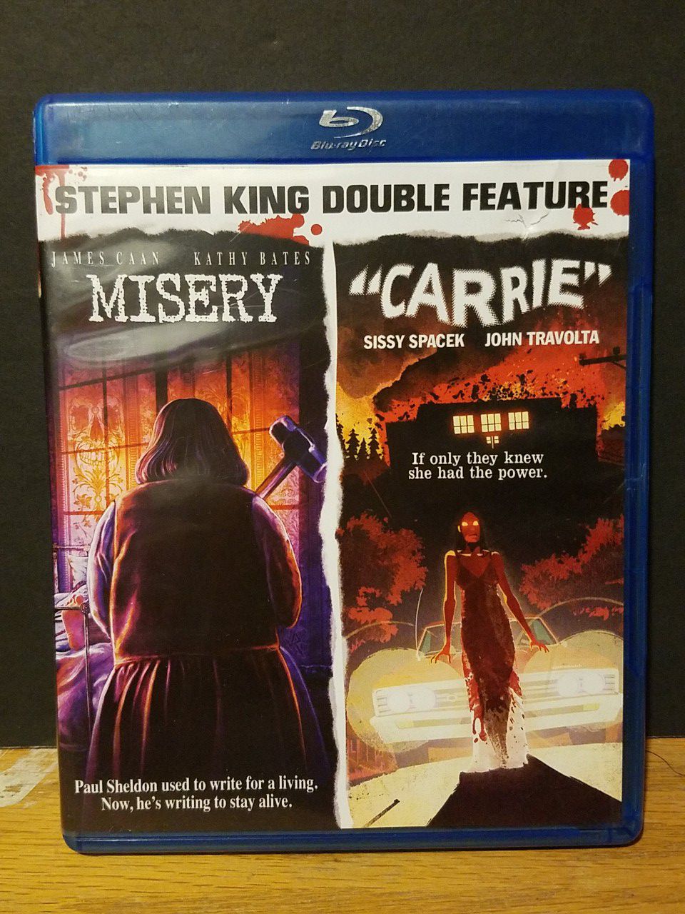 Stephen King double feature blu ray