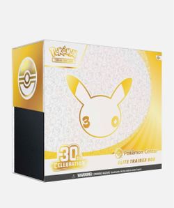 Pokemon 30th celebrations PKC ETB presale