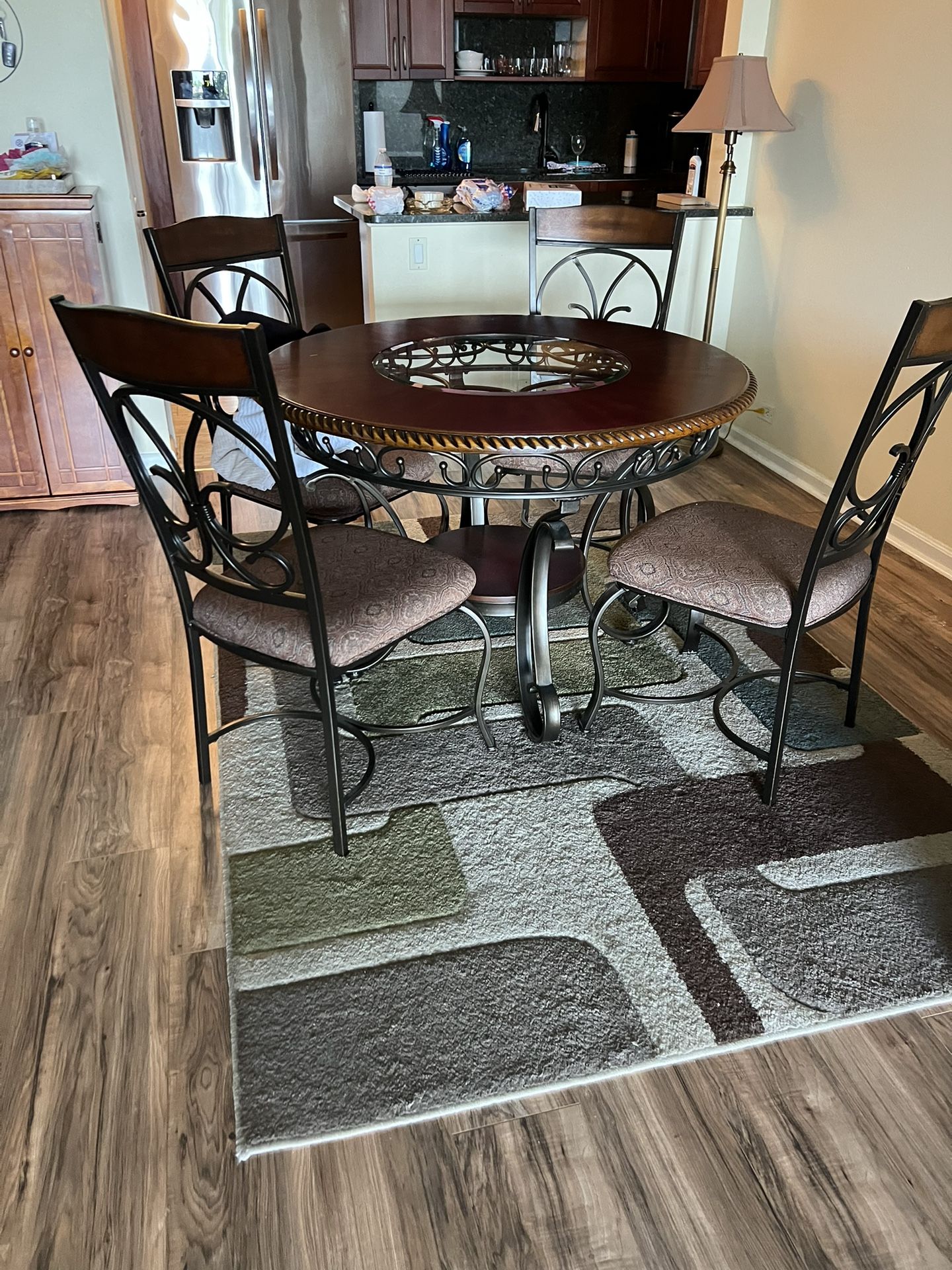 Wrought iron Dining Set — Great Condition!