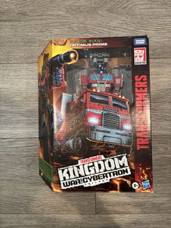 Transformers Kingdom War For Cybertron Optimus Prime New