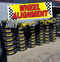 205-60-16 Tires 349$ installed get free alignment