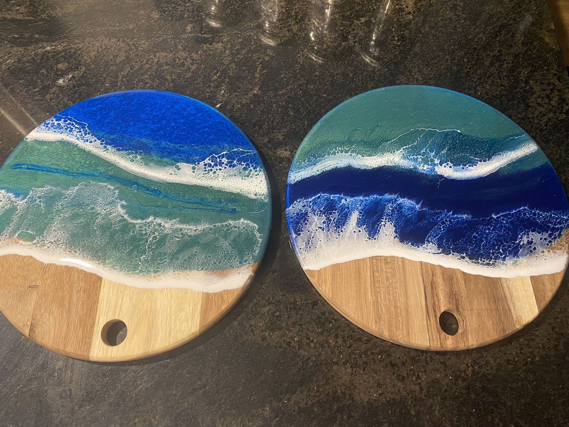 Acacia Wood Round Cheese Boards So Pretty