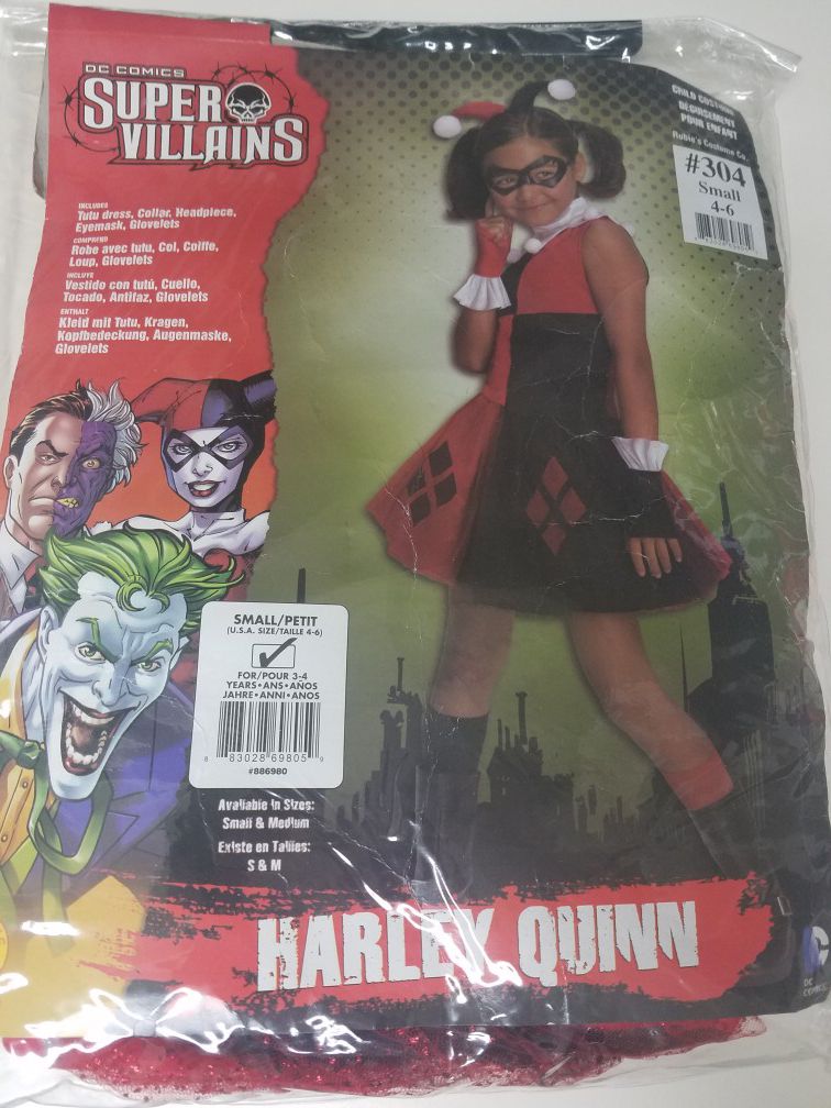 Harley Quinn custome for kids.