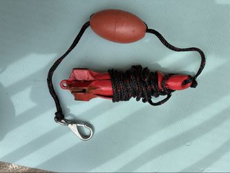 Folding Grapnel Boat Anchor Kit 6.6 lb - Rope, Buoy Float, Snap Hook