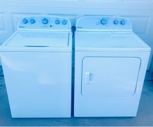 Whirlpool Washer and Dryer (Electric)