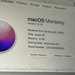 MacBook M1 Pro 2020