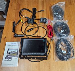 Front and rear parking cams/rv