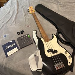 Fender Precision Bass + Accessories