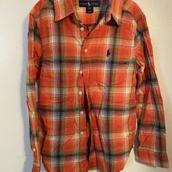 Boys Ralph Lauren Shirt Size 8 Small 