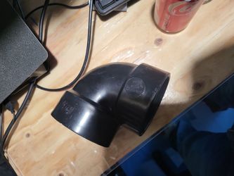 ABS 1/4 BEND ELBOW 3INCH
