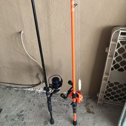 2 Varas  De Pescar  6’10” Y  7’6”