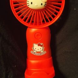 Rechargeable Hello Kitty Handheld Fans
