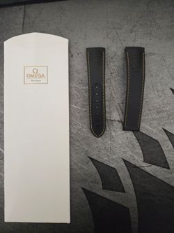 Omega Speedmaster Apollo 8 21mm Rubber Strap- Z018683